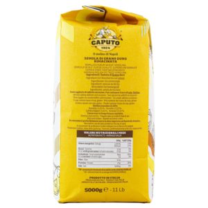 Farina Semola di Grano Duro Caputo 5 Kg - Image 2