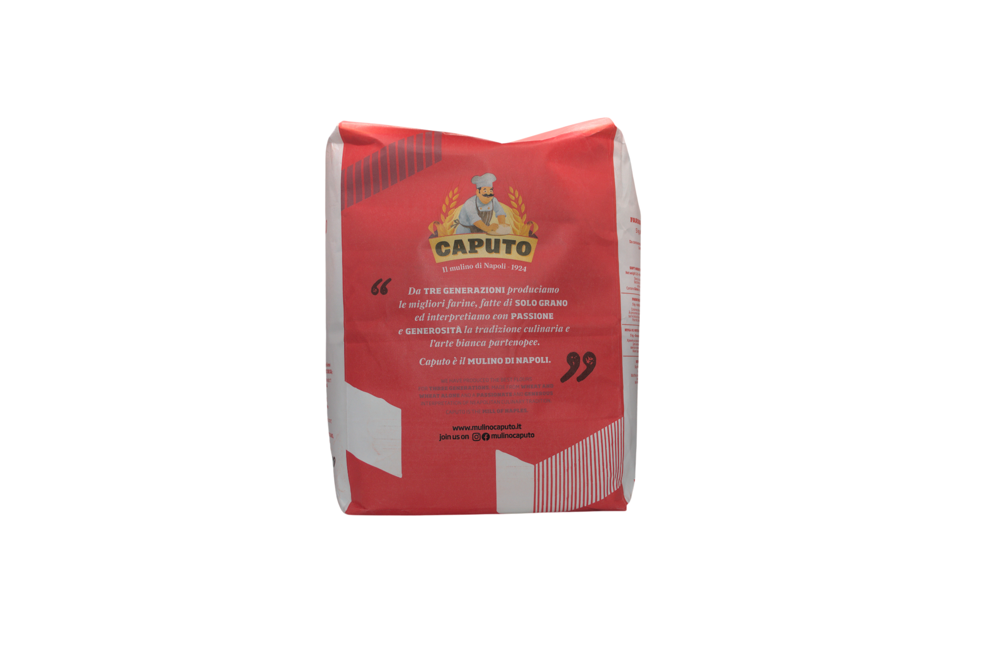 Farina Cuoco "Saccorosso" Caputo 5 Kg - Image 3