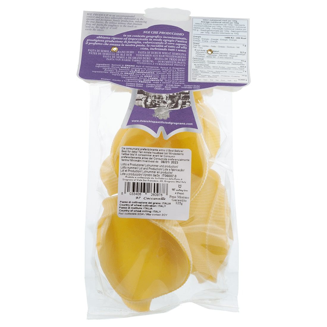 Caccavelle IGP Il Vecchio Pastificio di Gragnano 500g