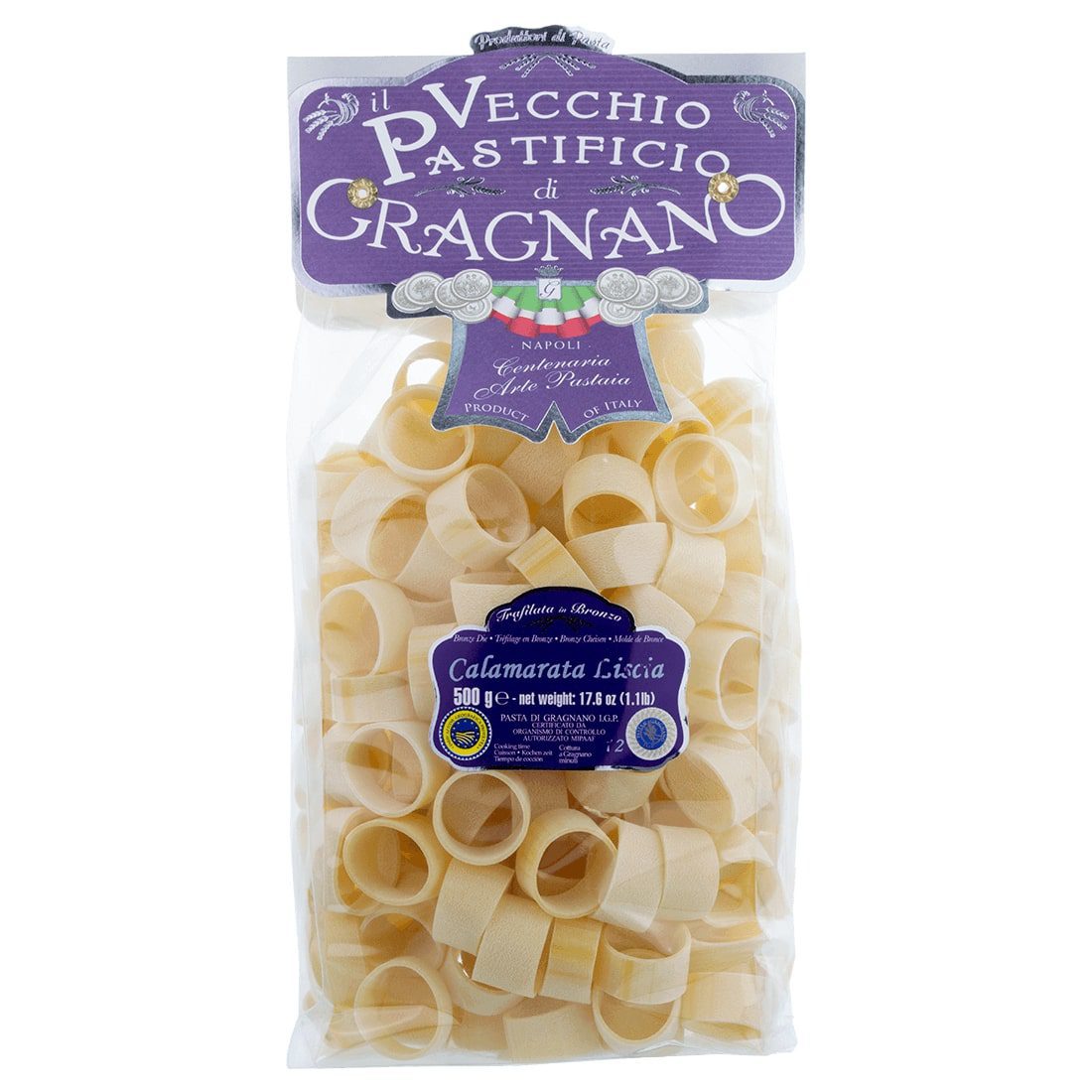 Calamarata Smooth IGP Il Vecchio Pastificio di Gragnano 500g