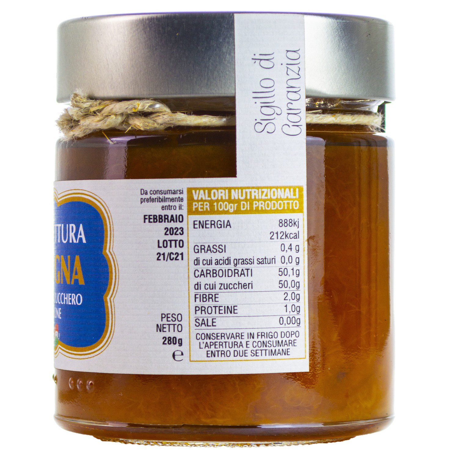 Golden Drop Pflaumenmarmelade NobiliRadici 280g