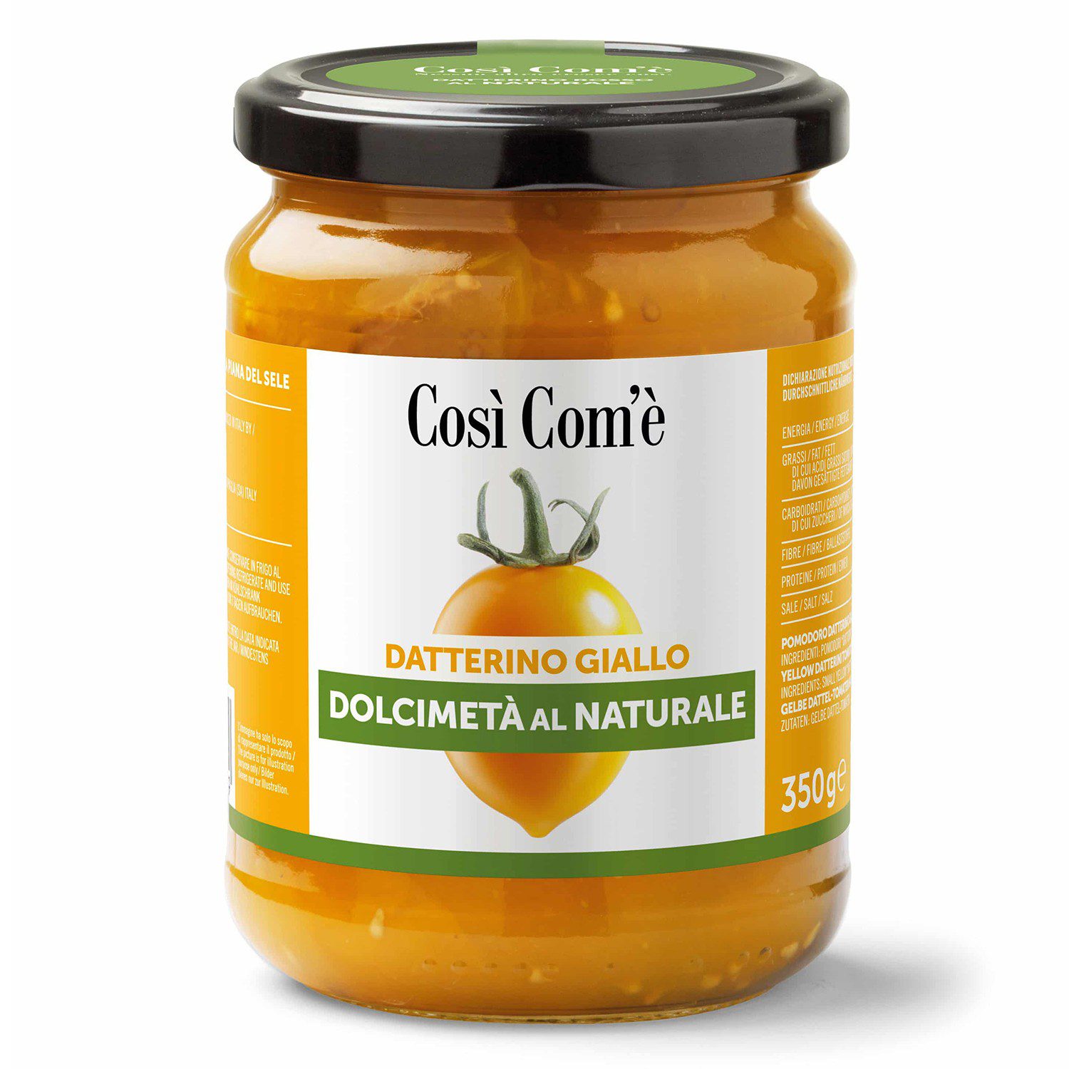 Dolcimeta of Yellow Datterino in Natural As is 350g
