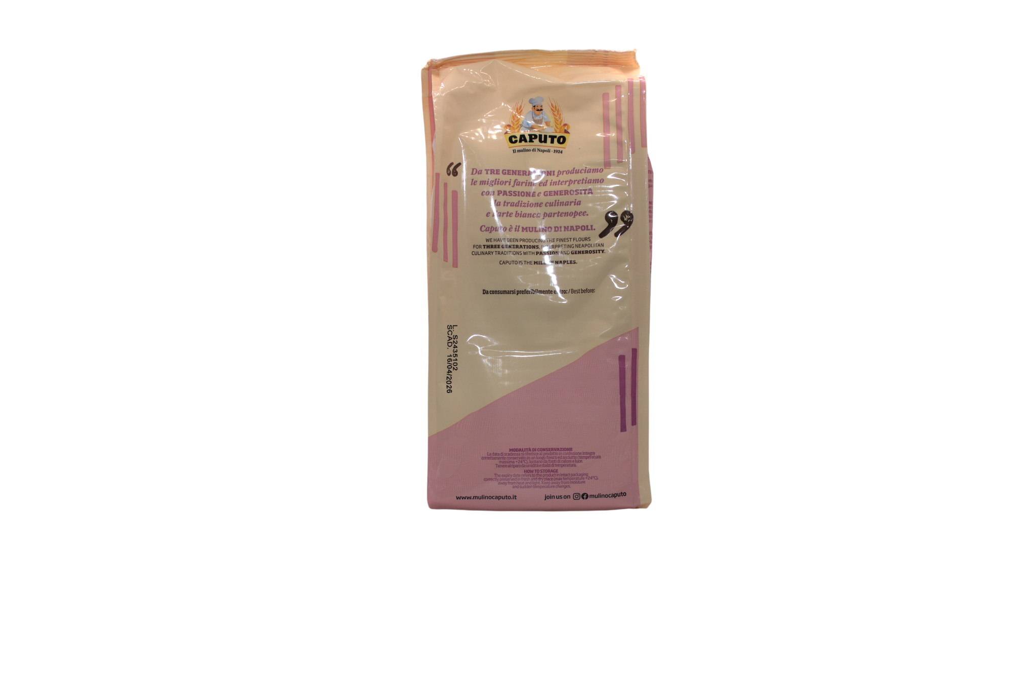 Farina Fioreglut Caputo ideale per DOLCI 1 Kg - Image 4