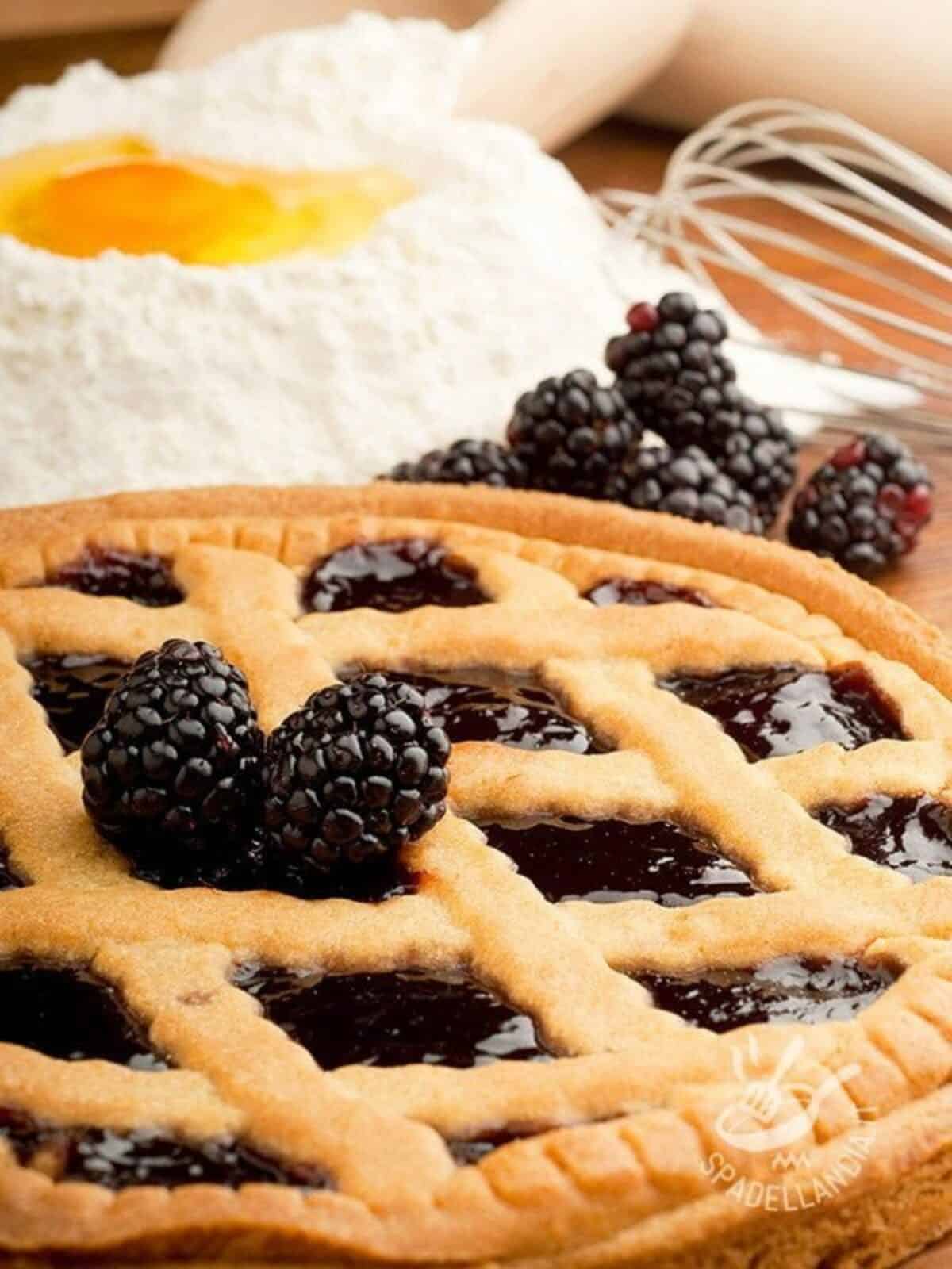Ricetta Crostata con Confettura di More NobiliRadici