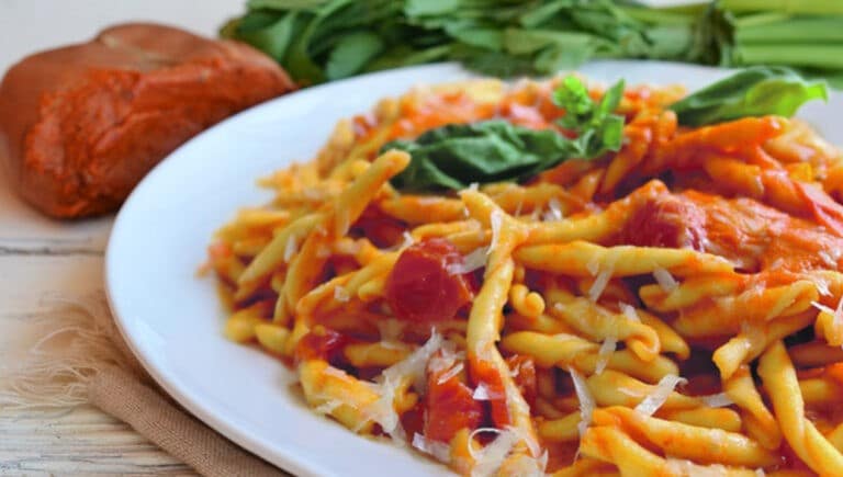 Ricetta Pasta Artigianale con Nduja: Scialatielli IGP di Gragnano