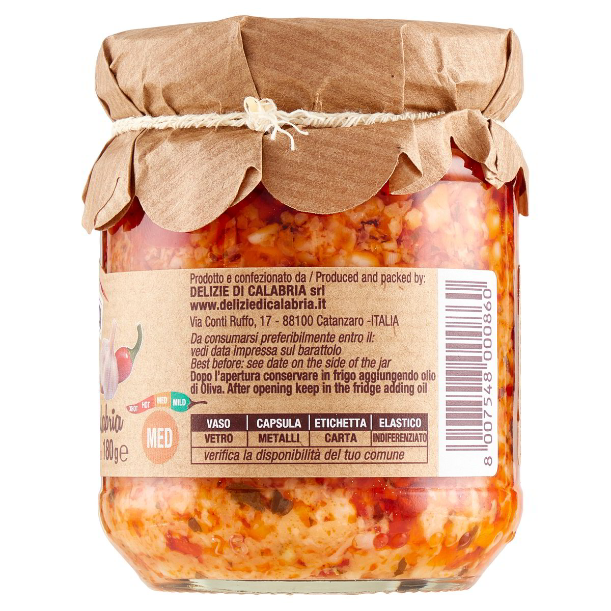 Aglio, Olio e Peperoncino Calabrese Delizie di Calabria 180g - Image 4