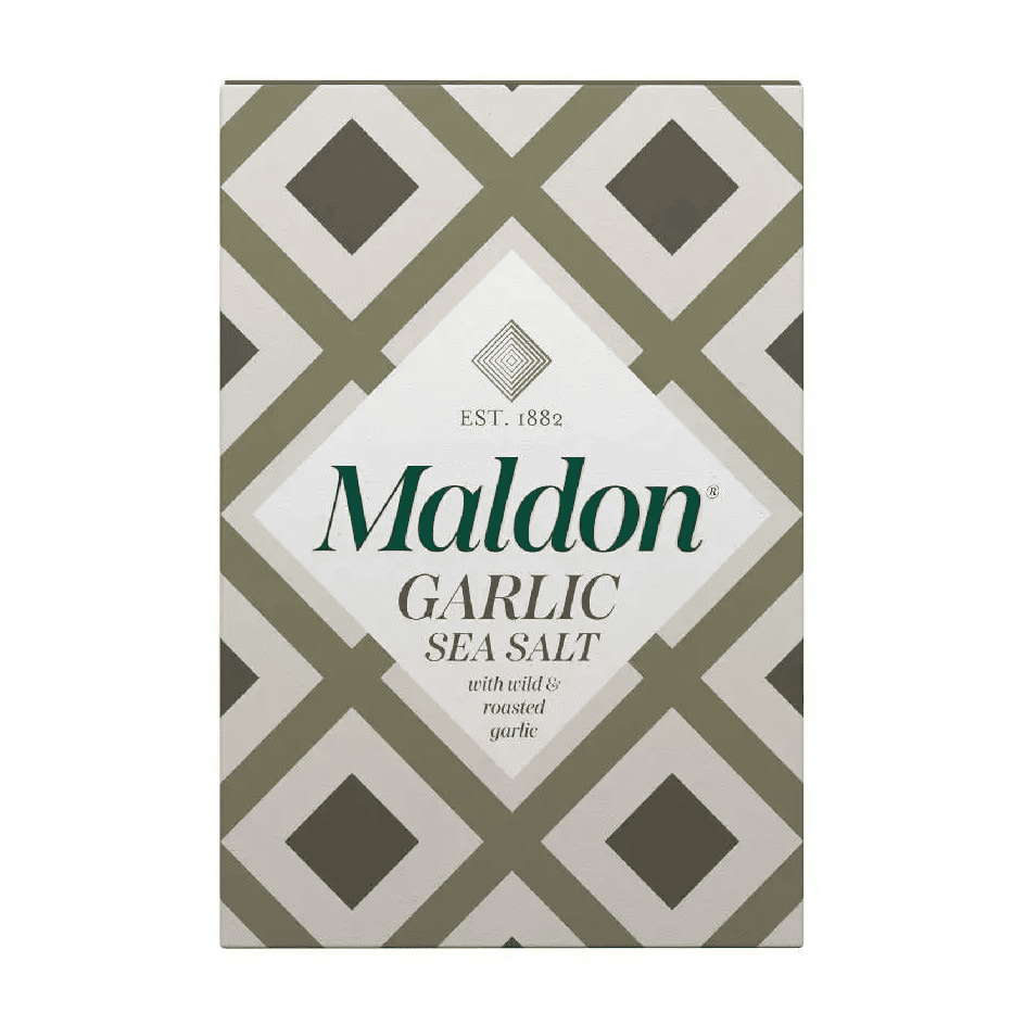 Flocons de sel de mer à l'ail de Maldon 100 g