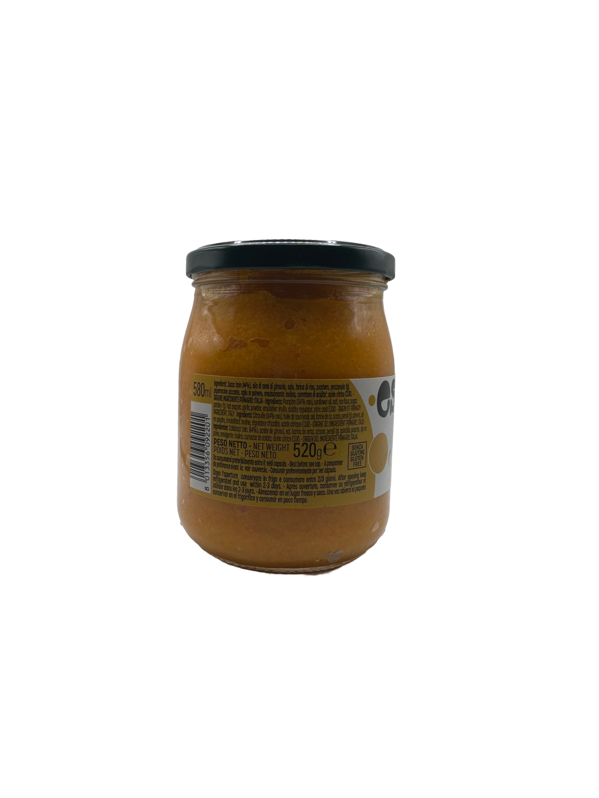 Crema di Zucca Carbone 520g - immagine 2