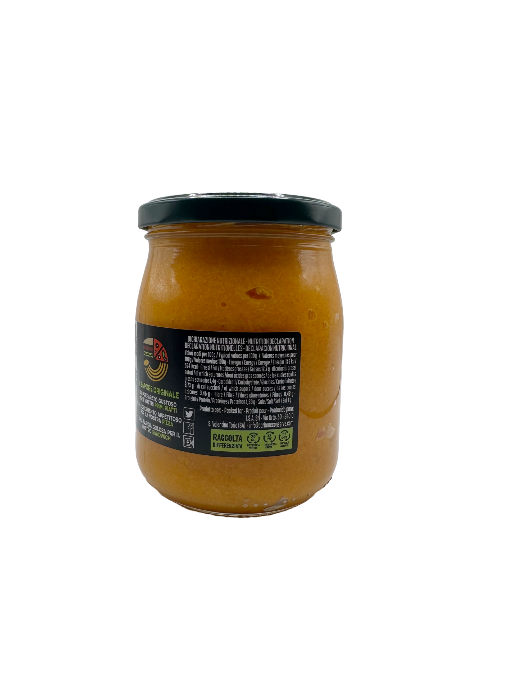 Crema di Zucca Carbone 520g - immagine 3