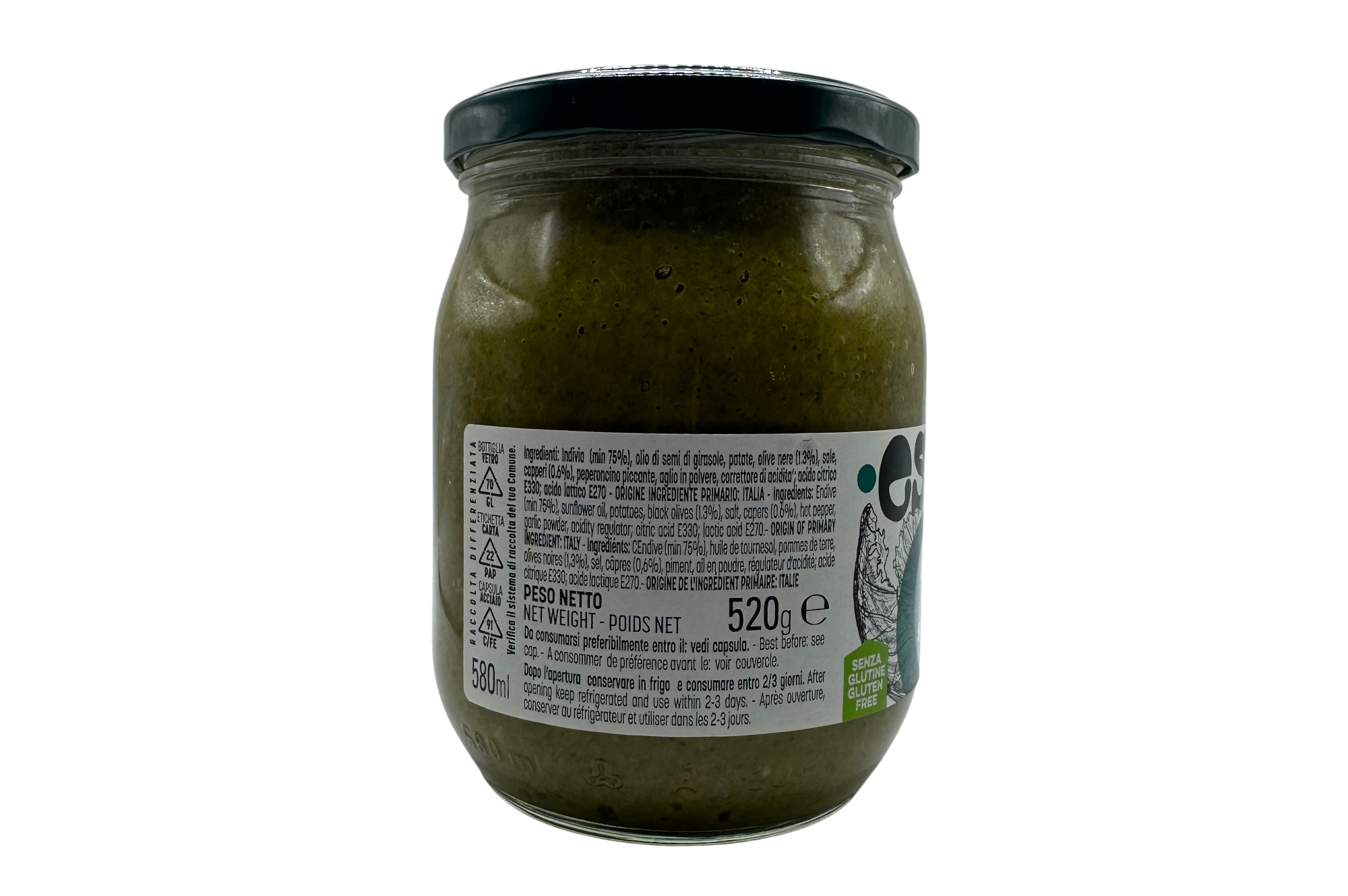 Crema di Scarola Carbone 520g - immagine 3