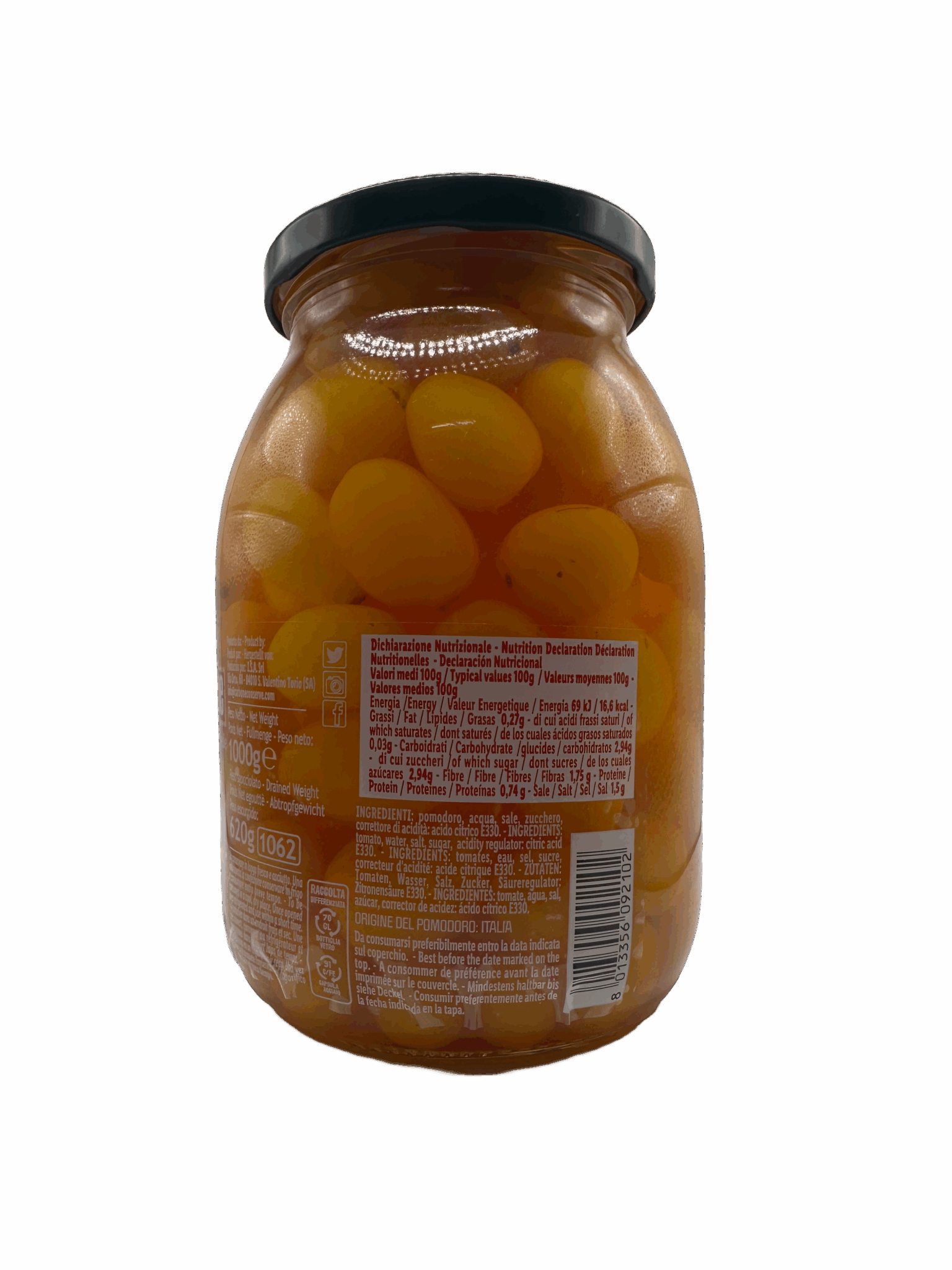 Datterino Giallo al Naturale Carbone 1kg - Image 2