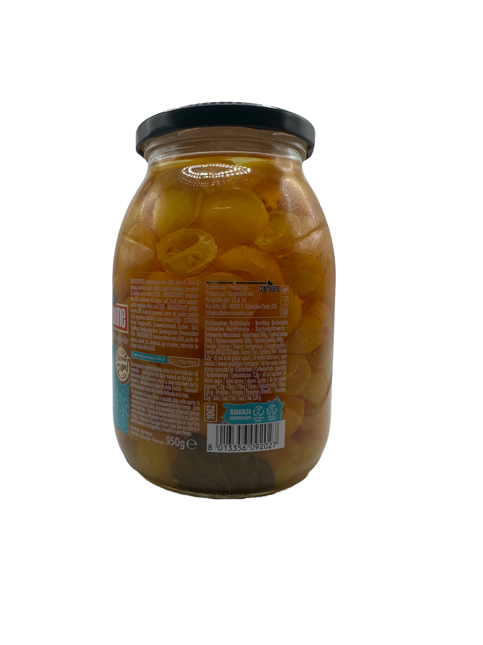 Pomodorini Ciliegini Gialli Semidried Carbone 1 Kg - immagine 2