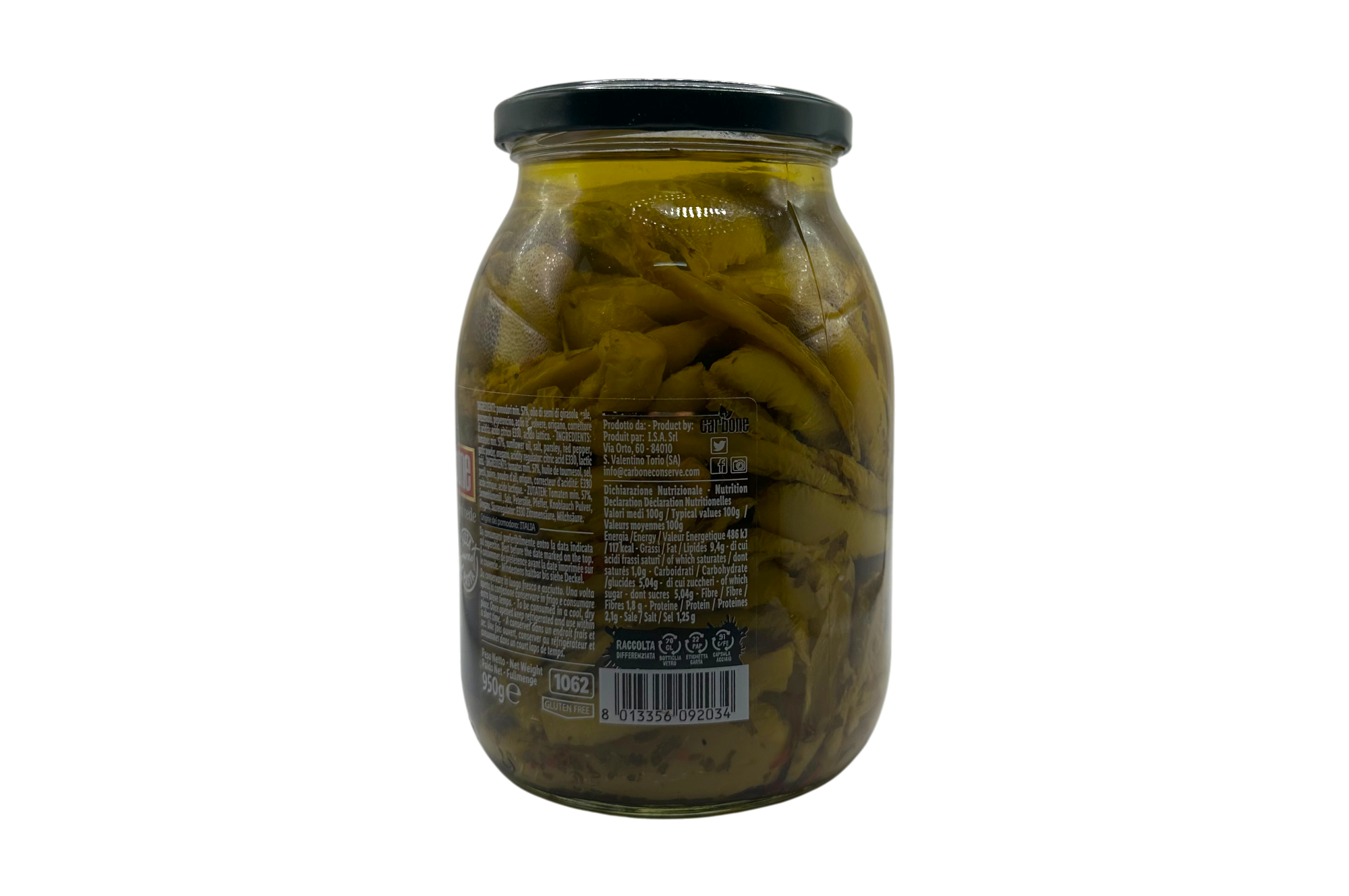 Pomodori Verdi a Spicchi Semidried Carbone 1 Kg - Image 3