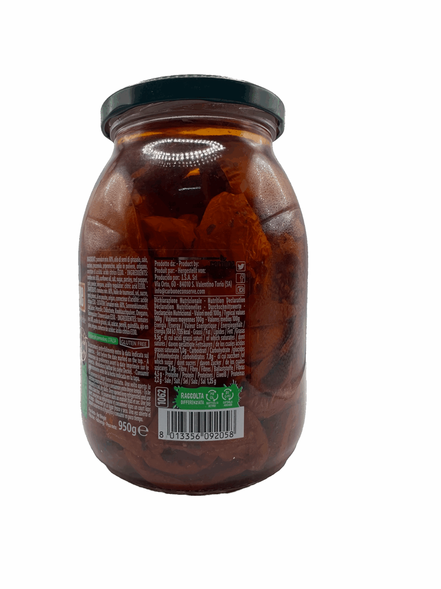 Pomodorini Rossi a Spicchi Semidried Carbone 1 Kg - Image 3
