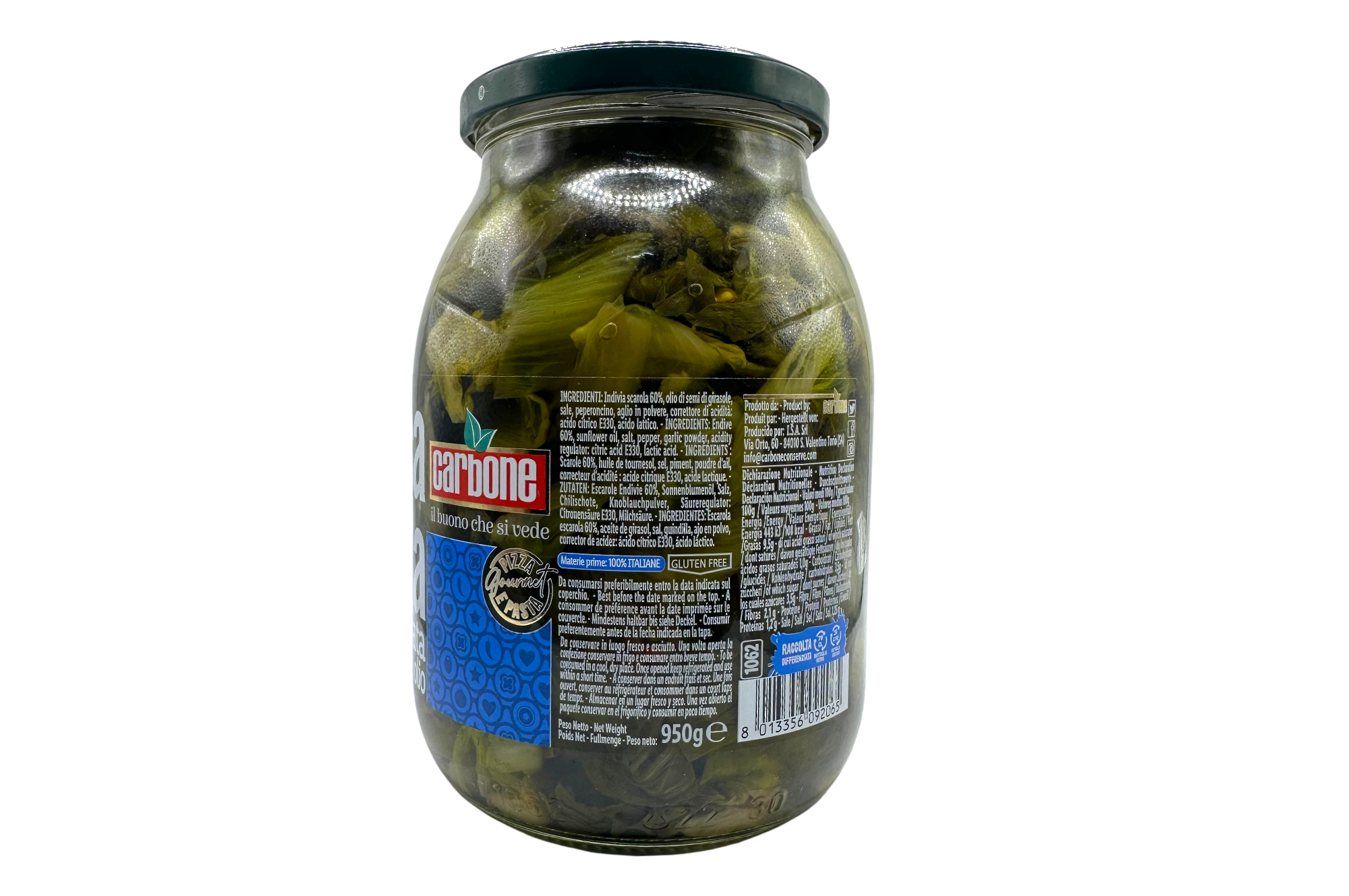 Scarola in Olio Stufata Carbone 1 Kg - Image 3