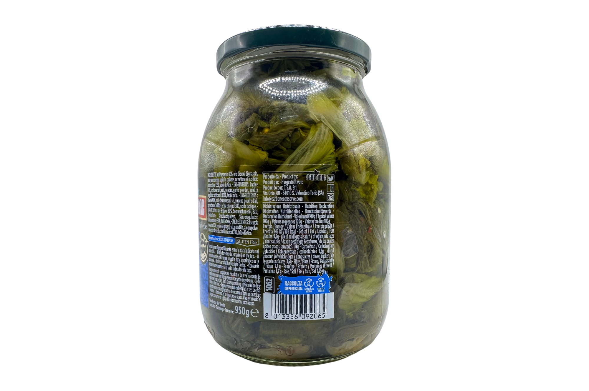 Scarola in Olio Stufata Carbone 1 Kg - Image 2