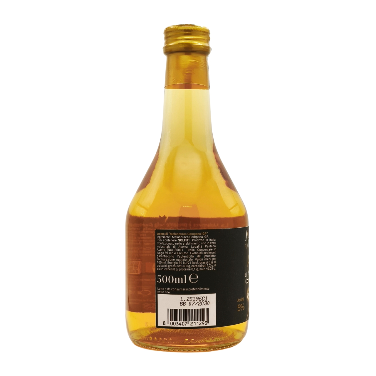 Vinaigre de pomme Annurca de Campanie IGP Andrea Milano - détails du produit