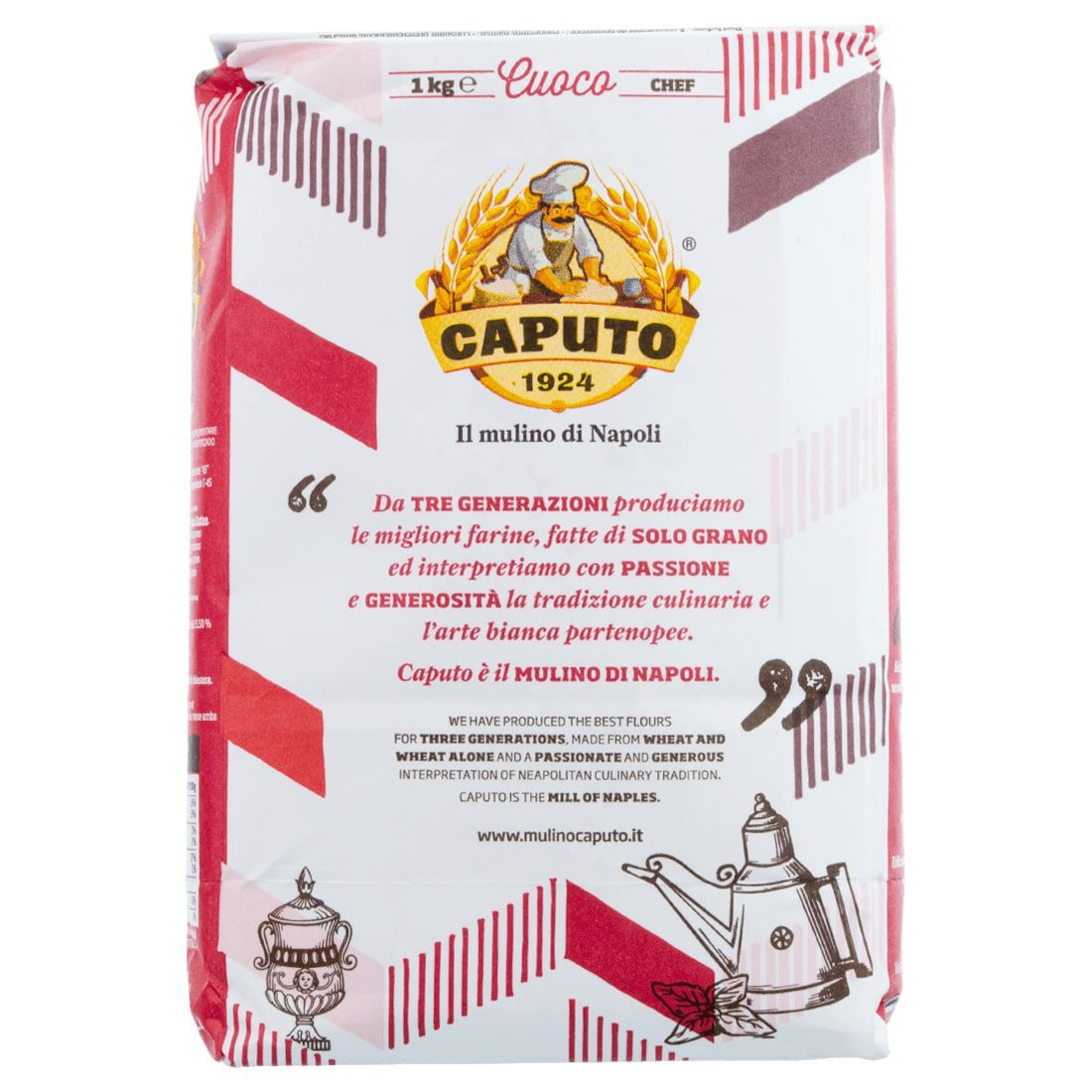 Farina Caputo Cuoco Rossa Confezione 1Kg – La Madia