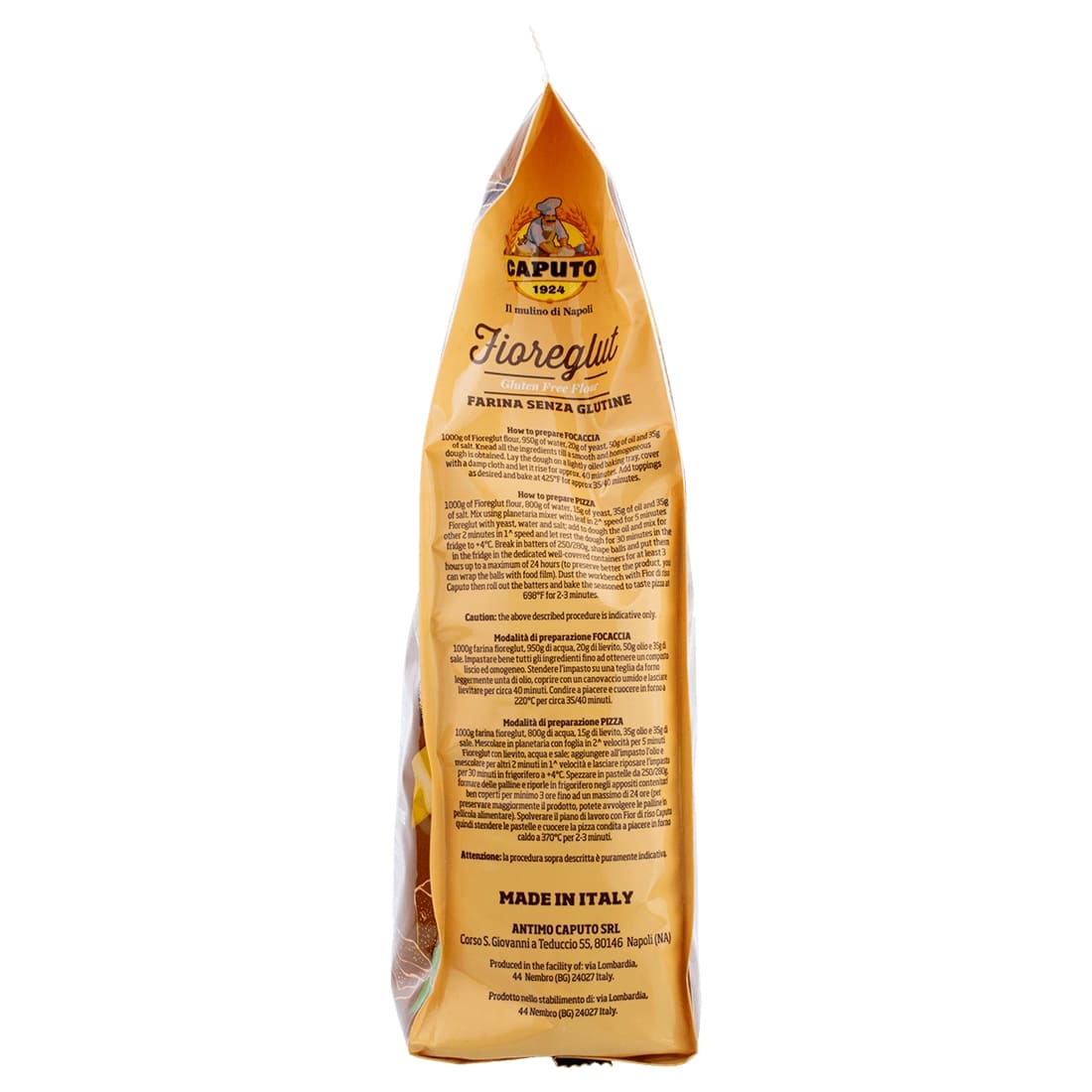 Fioreglut Caputo Flour 1 Kg - Gluten Free Caputo Flour - Our Flavors 