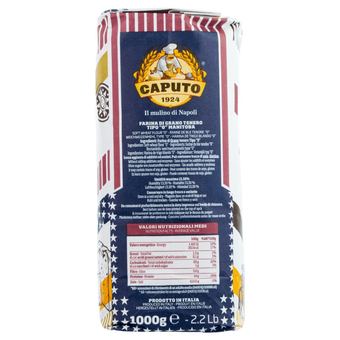 Farine Manitoba Oro Caputo 1 Kg - Nos Saveurs