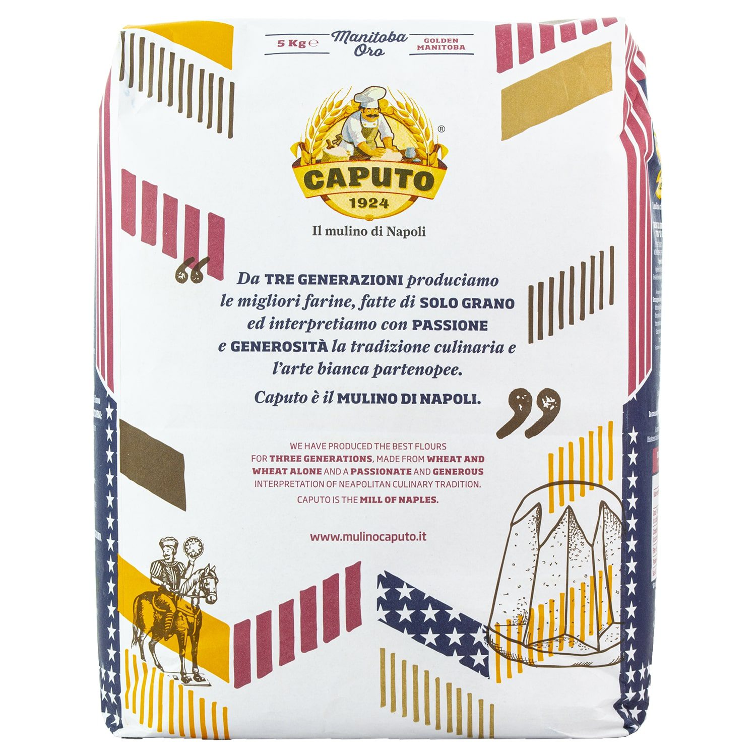 Farine de blé Caputo 00 Manitoba Oro (25kg) – Italian Gourmet FR