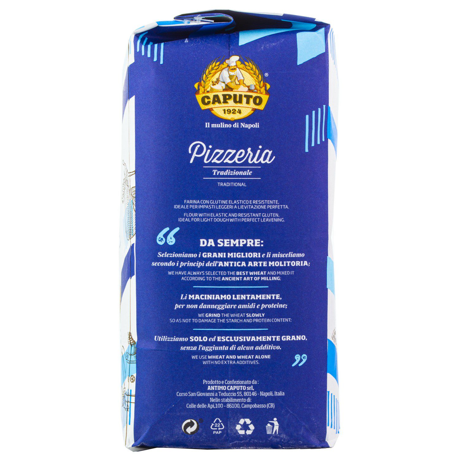 Farina Caputo Blu Pizzeria 5 kg - Sapori Nostri