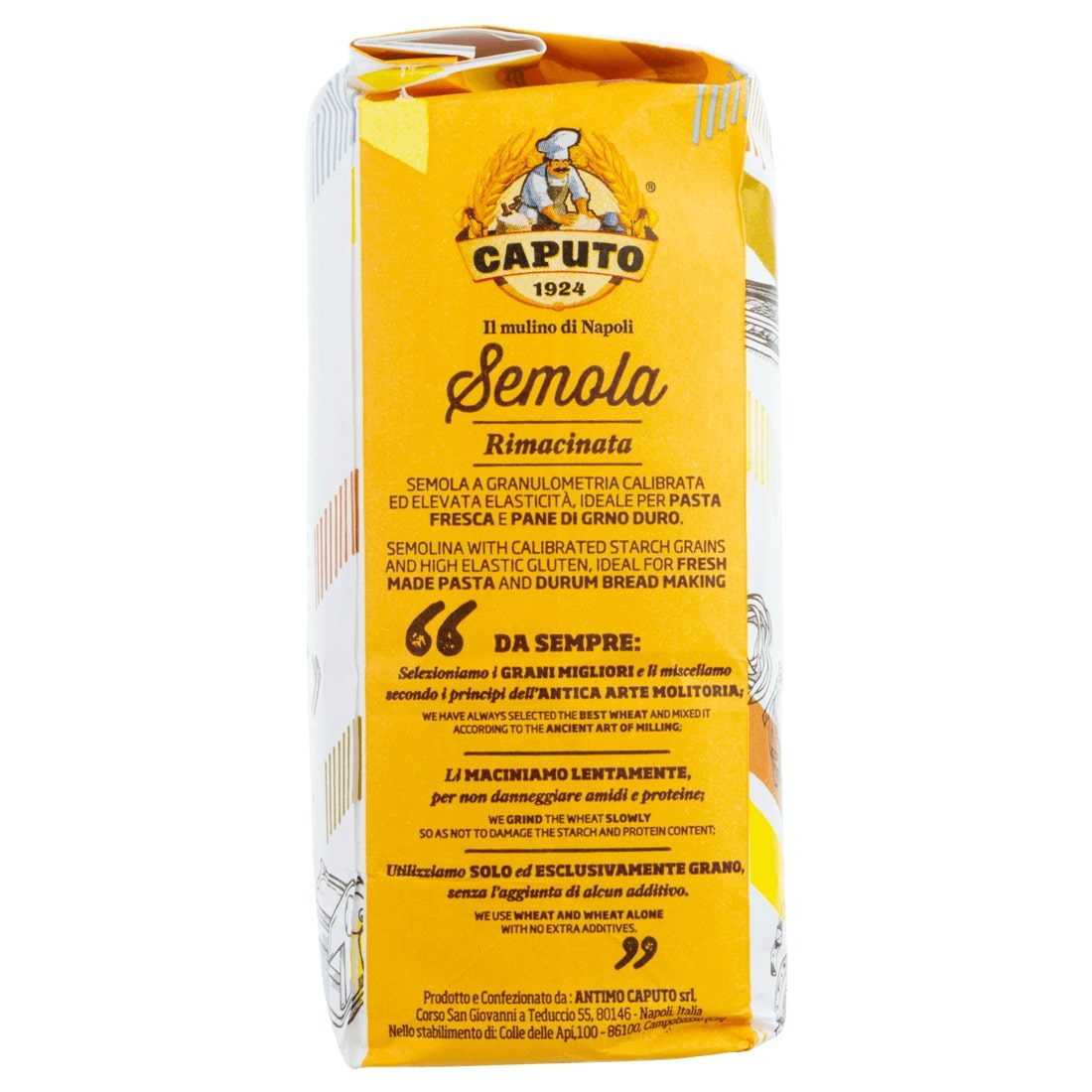 Gano Duro Caputo Farine De Semoule 1 Kg - Nos Saveurs