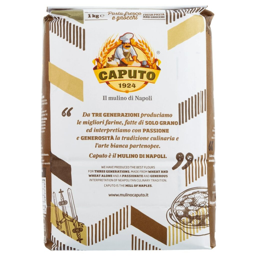 Fresh Pasta Flour and Caputo Gnocchi 1 Kg Our Flavors