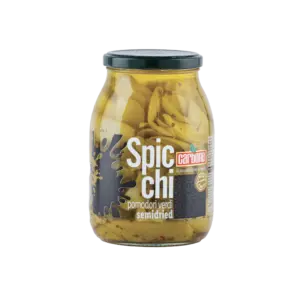 Pomodori Verdi a Spicchi Semidried Carbone 1 Kg