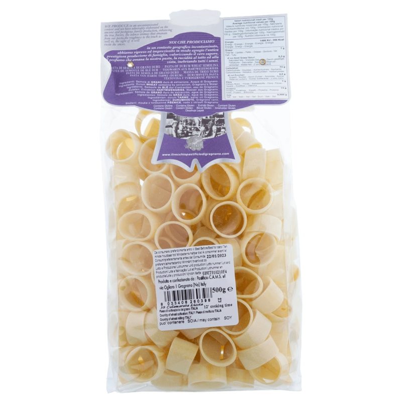 Calamarata Smooth IGP Il Vecchio Pastificio di Gragnano 500g