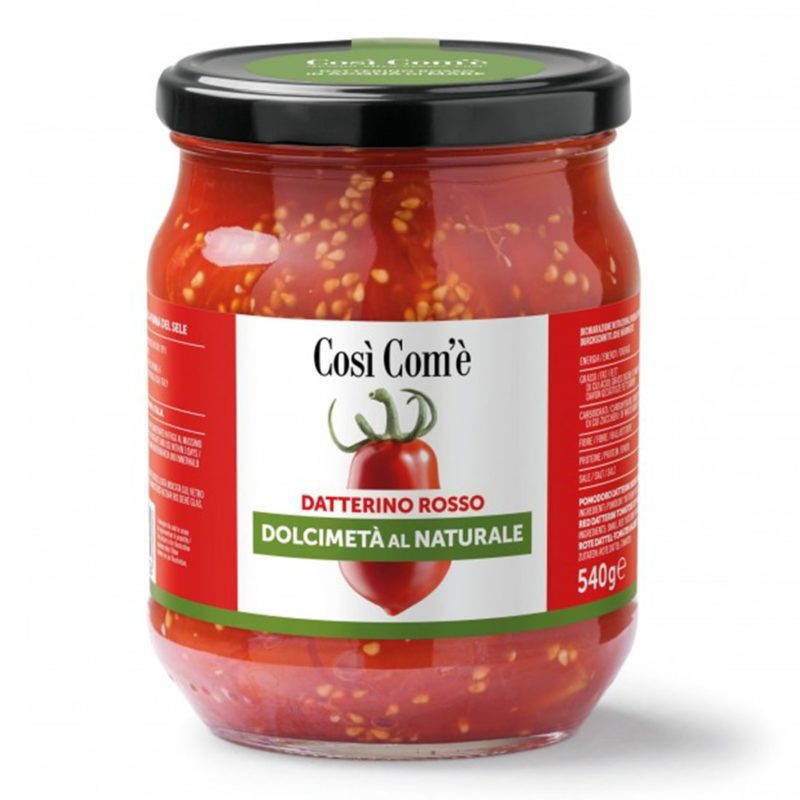 Dolcimetà di Datterino Rosso al Naturale As It Is 540g