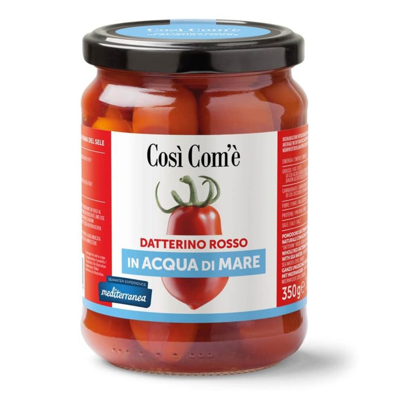 Datterino Rosso dans l'eau de mer So Com & #039; est de 350g