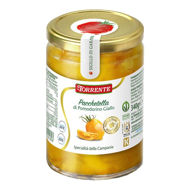 Pacchetella di Pomodorino Giallo La Torrente 340g