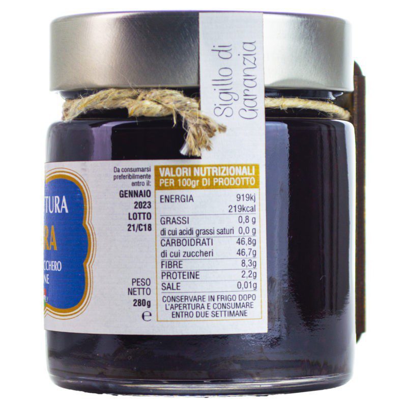 Blackberry Jam NobiliRadici 280g