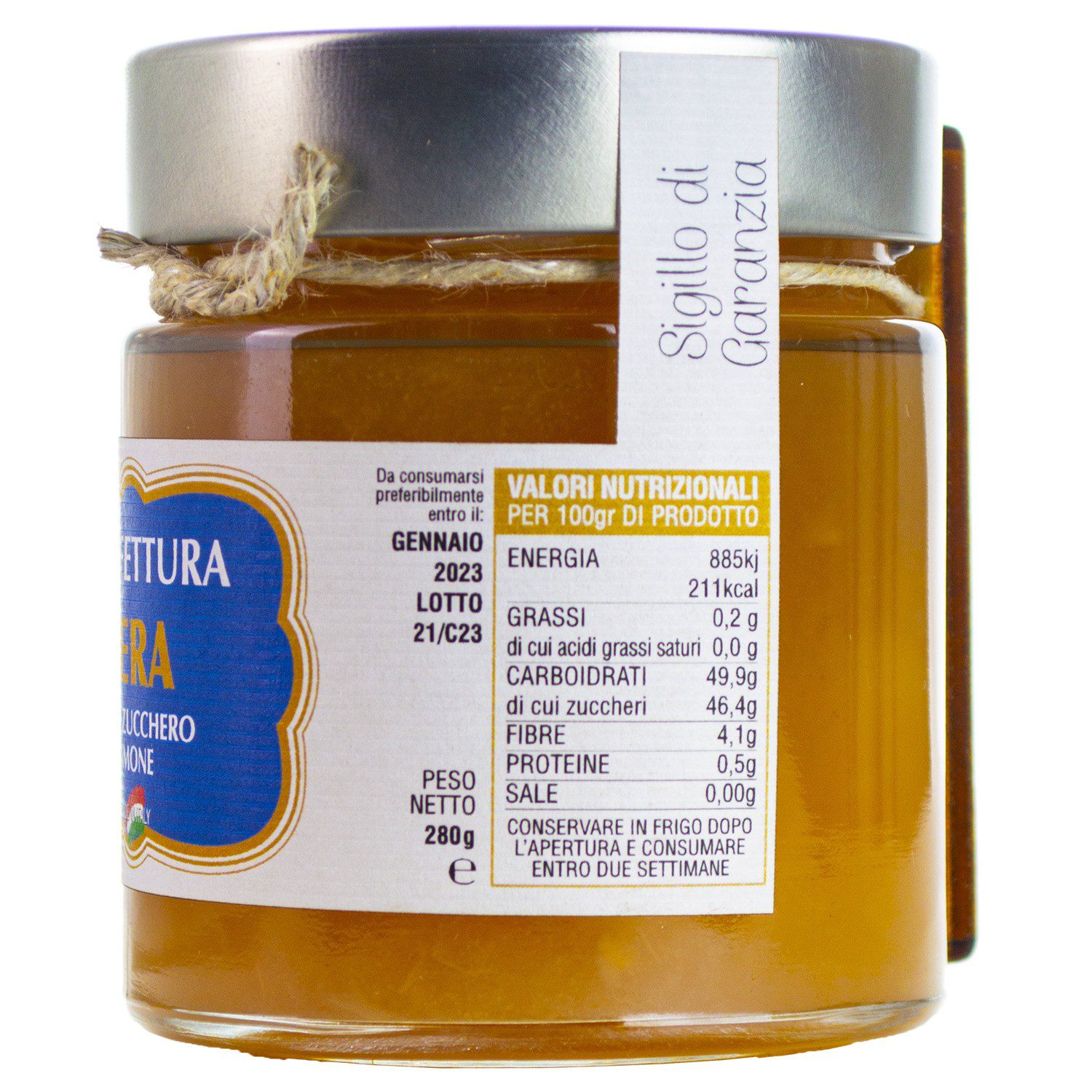 Confiture Poire miel amandes 230g - Saveurs de nos Terroirs