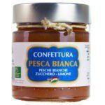 Confiture de Pêche Blanche NobiliRadici 280g