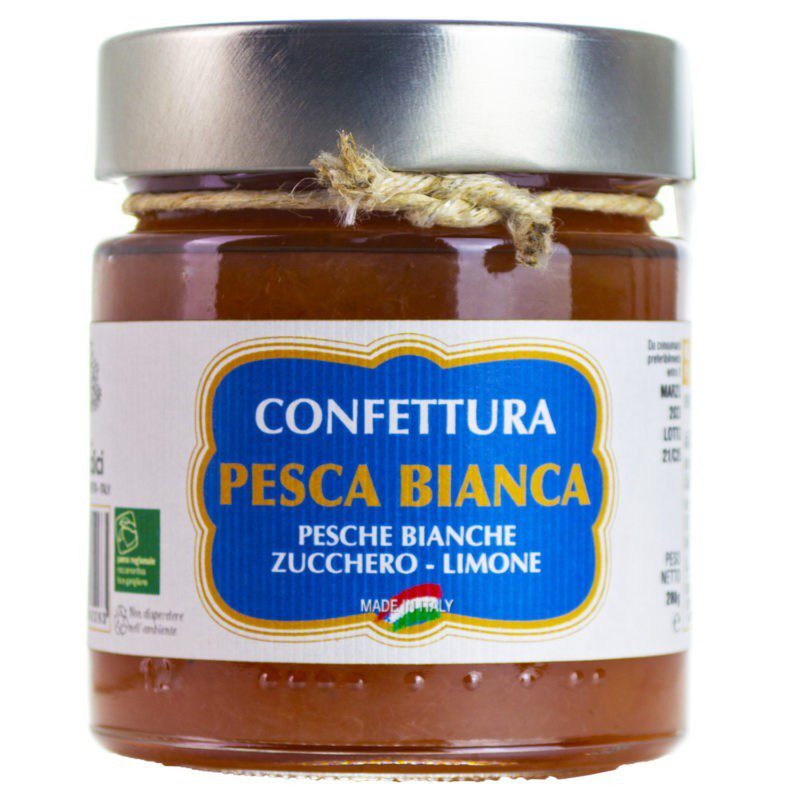 Weiße Pfirsichmarmelade NobiliRadici 280g