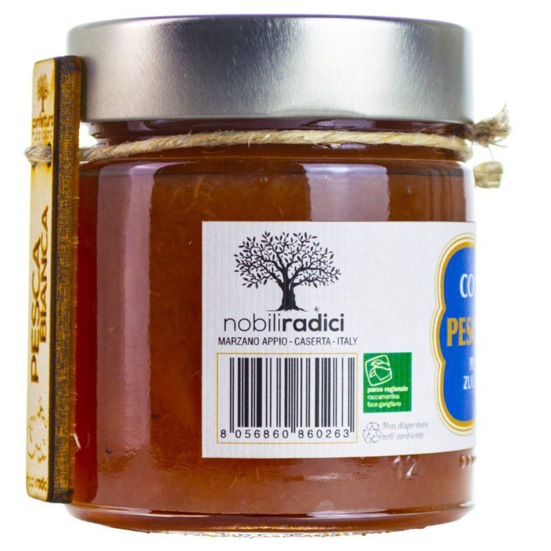 Weiße Pfirsichmarmelade NobiliRadici 280g
