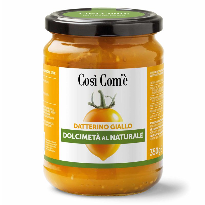 Dolcimeta de Datterino jaune au naturel tel quel 350g