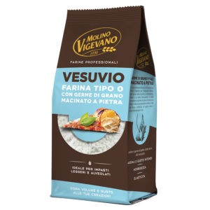 Mehl für neapolitanische Pizza Vesuvio Molino Vigevano 500g