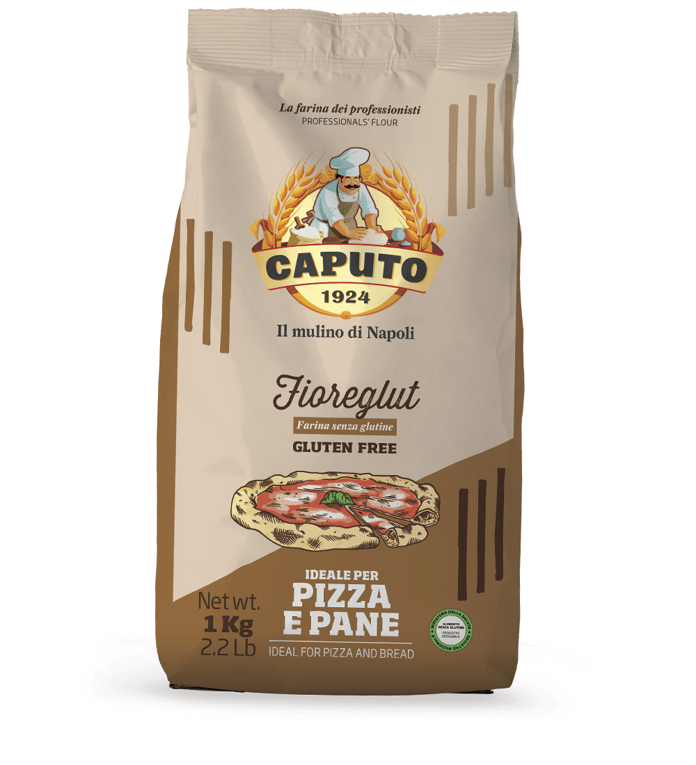 Farina Fioreglut Caputo 1 Kg ideale per PIZZA e PANE - Farina Caputo Senza  Glutine - Sapori Nostri