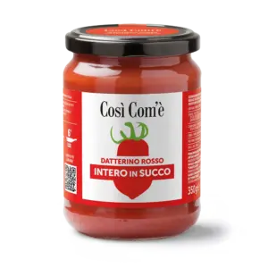 Datterino Rosso in Succo Così Com'è 350g