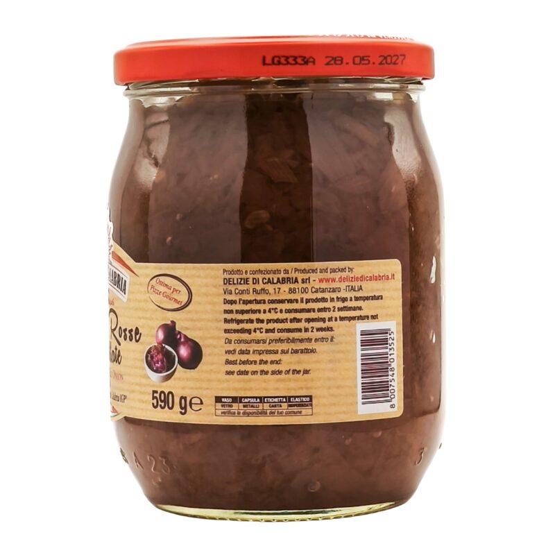 Cipolle Rosse Caramellate Delizie di Calabria